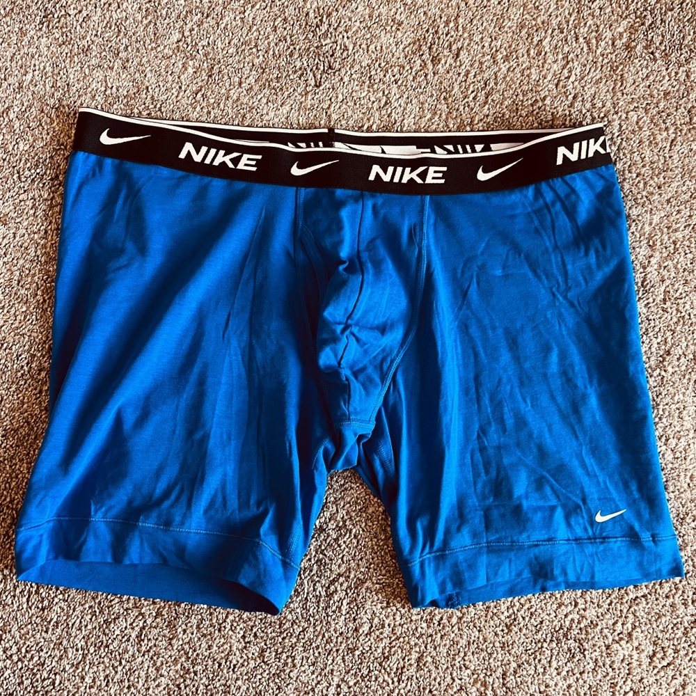 NEW! BLUE XL NIKE BOXER BRIEFS SOLD